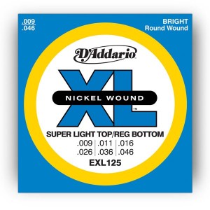 Corde chitarra elettrica EXL 125 D'Addario
