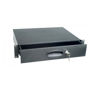 Cassetto in metallo a rack con chiusura a chiave ADRKCR Proel