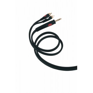 Cavo Proel JACK STEREO 6.3mm  2 RCA DH 530 LU3