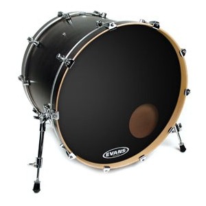 20" EQ3 Black Bass BD20RB Evans